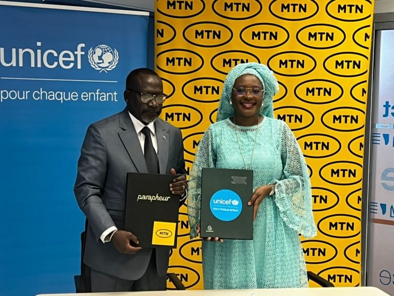 L’UNICEF et la Fondation MTN unissent leurs forces pour favoriser l’inclusion numérique des jeunes