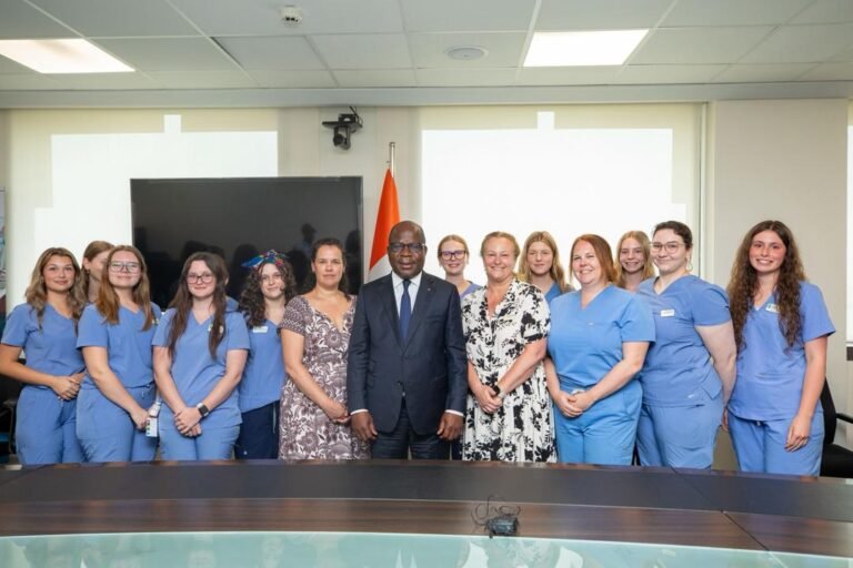 Coopération sanitaire : des étudiantes canadiennes en immersion professionnelle en Côte d’Ivoire