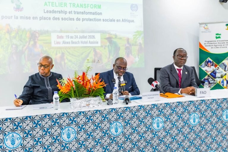 Protection sociale : la Côte d&rsquo;Ivoire renforce son système avec le lancement de la formation TRANSFORM